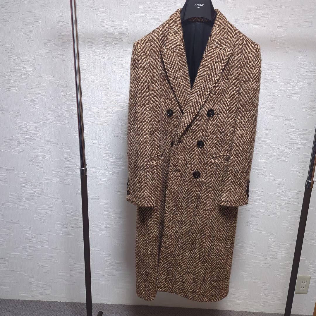 セリーヌ ダブルチェスターコート 38