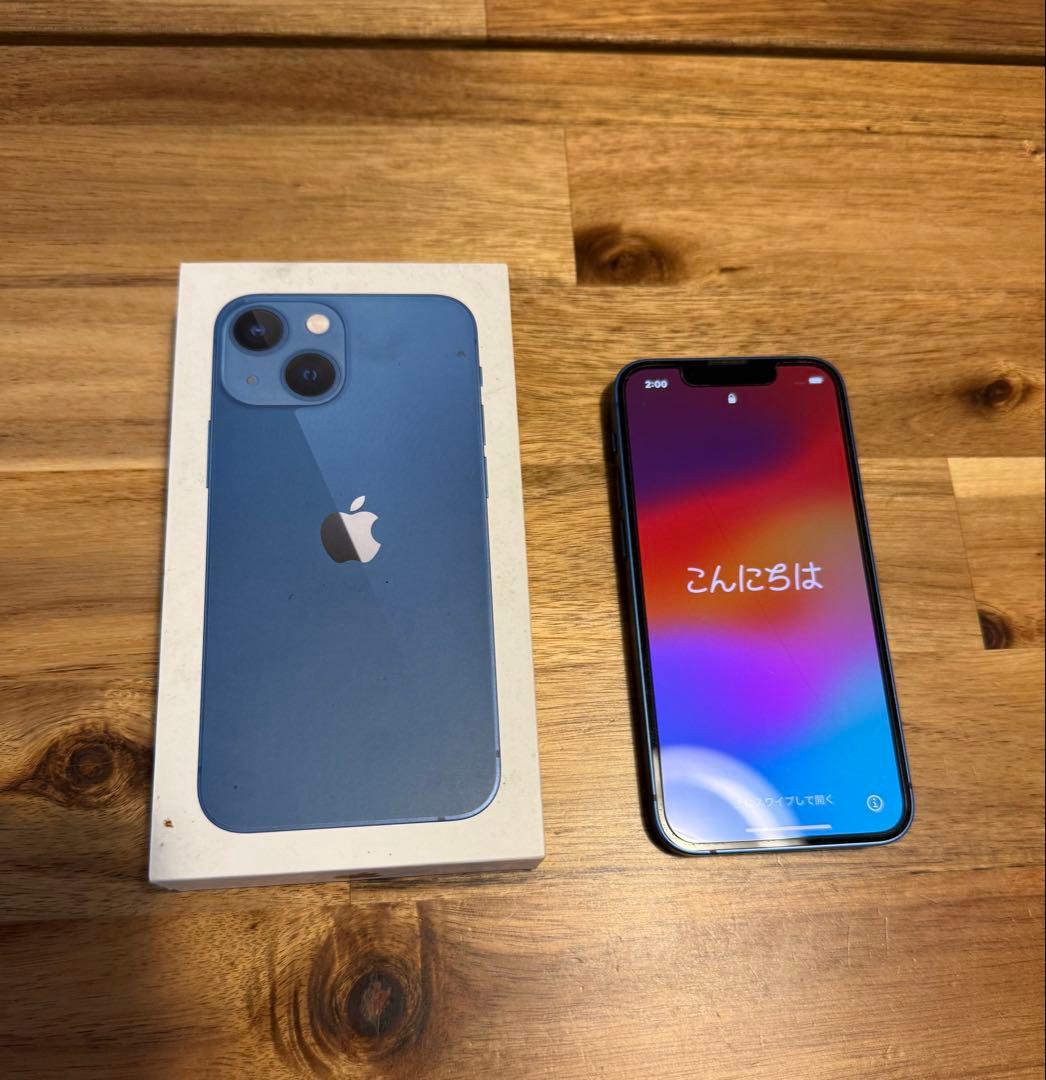 Apple iPhone 13 mini 128GB ブルー