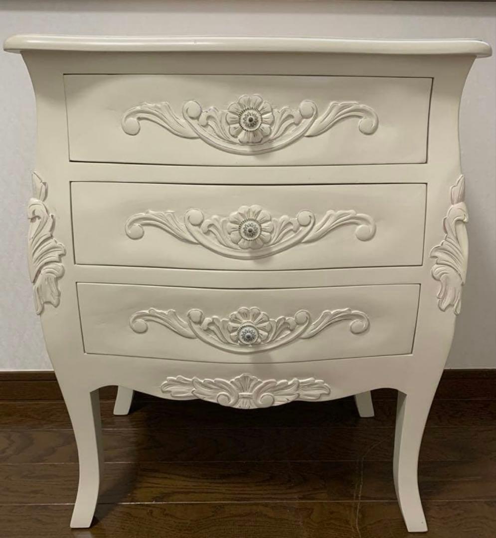 キャビネット　ロココ　アンティーク