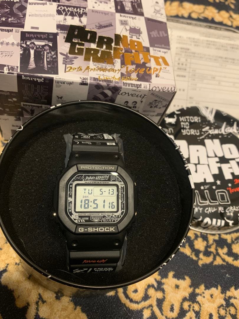 ポルノグラフィティ 20周年記念 G-SHOCK
