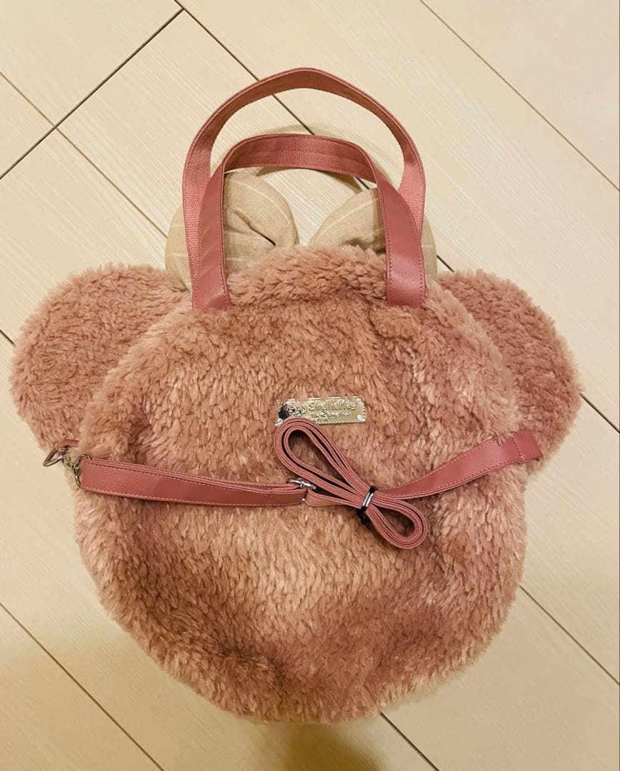 超美品★ディズニーリゾート　ダッフィー　シェリーメイ　3wayバッグ&ポシェット