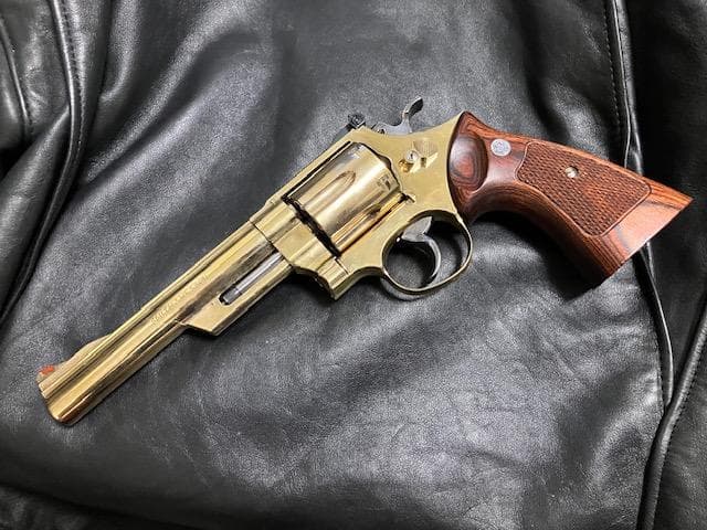D*e様 コクサイ S&W M29 6インチ 金属SMGモデル／木製グリップ装着