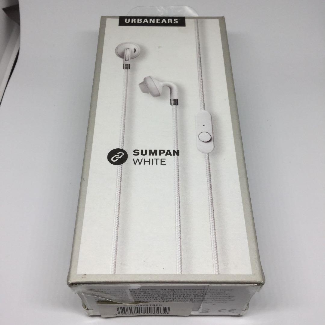 ヘッドホン URBANEARS SUMPAN TRUE WHITE