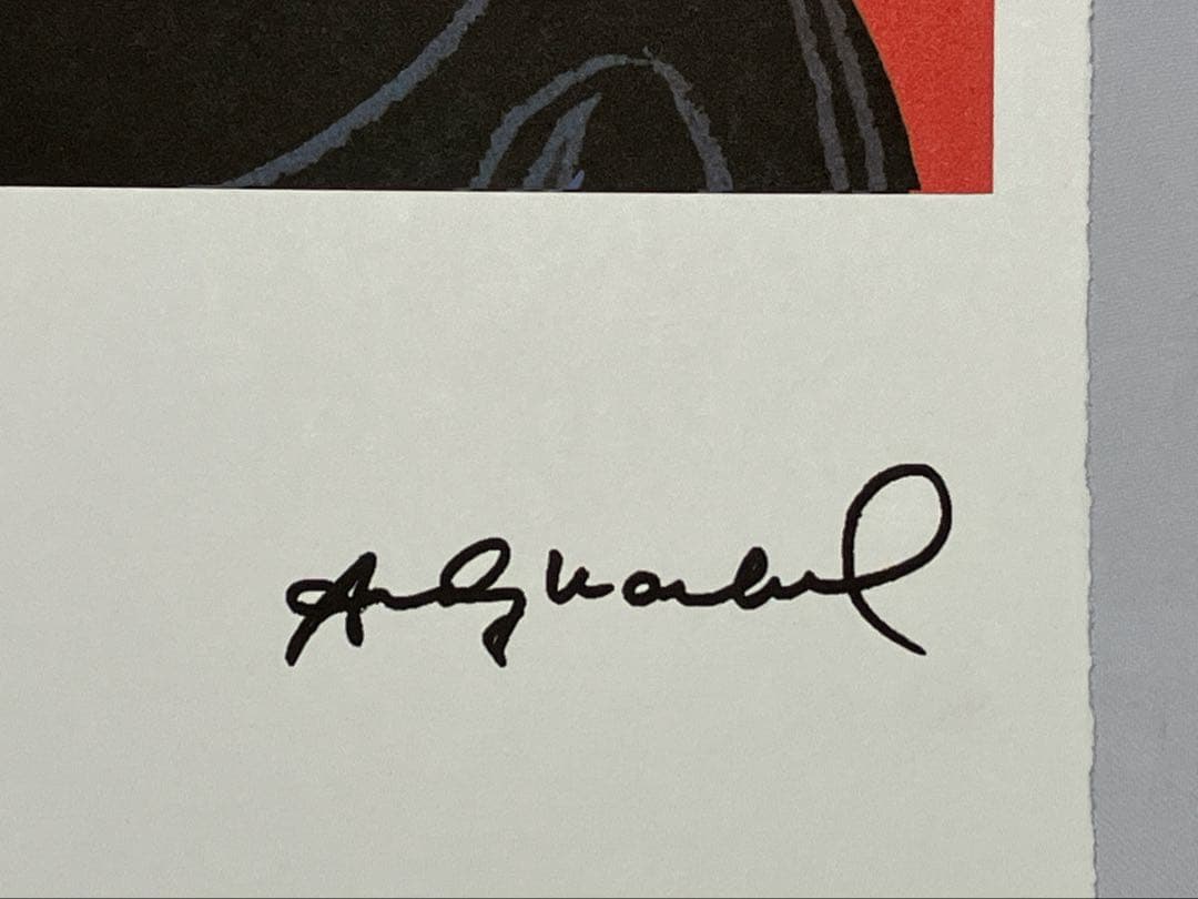 限定版リトグラフ22/100 アンディ・ウォーホル ミッキーマウス 【送料無料】