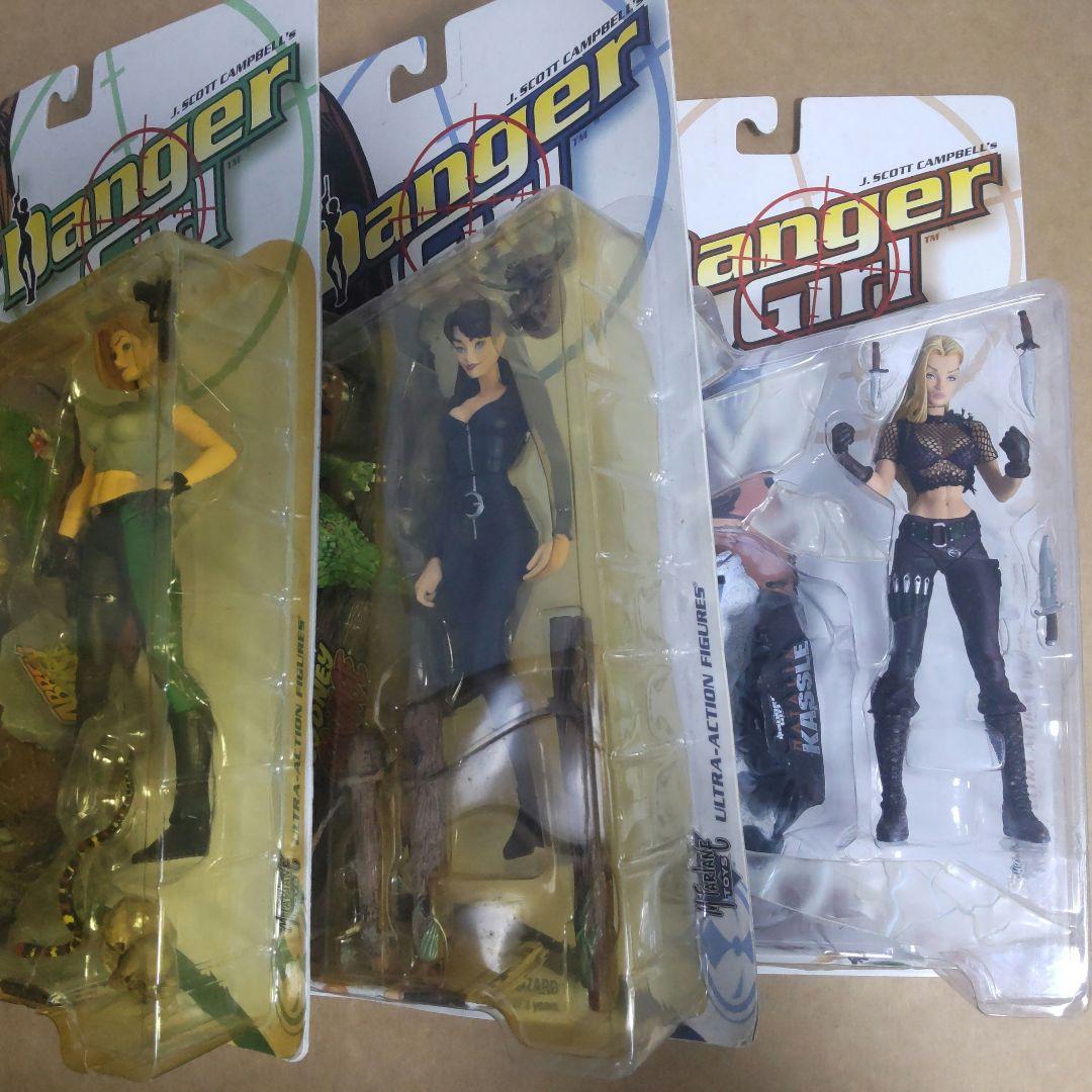 デンジャーガール フィギュア 未開封3点 ナタリア シドニー アビー アメコミ