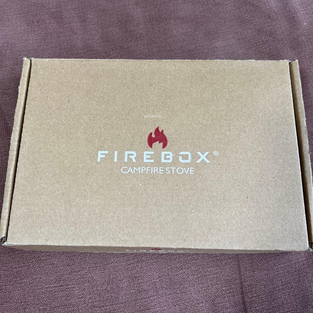 未使用　FIREBOX キャンプファイヤーストーブ　チタンセット