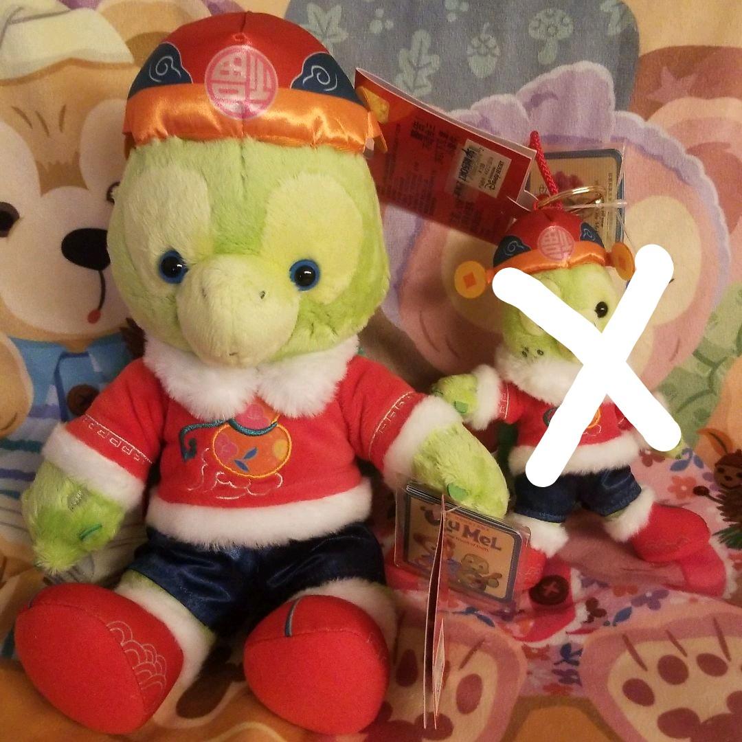 上海ディズニー　ダッフィーフレンズ　春節オルメル　SSぬいぐるみ　新品タグ付