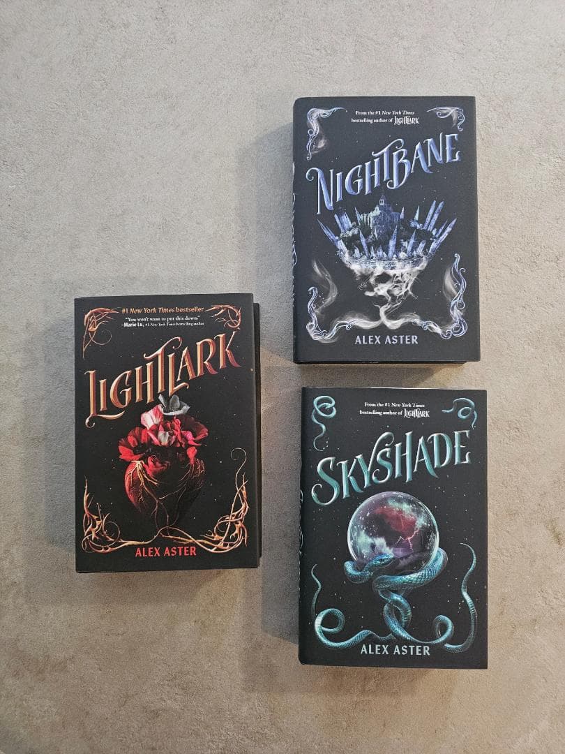 Lightlarkシリーズ 3冊セット Alex Asterスプレーエッジ版