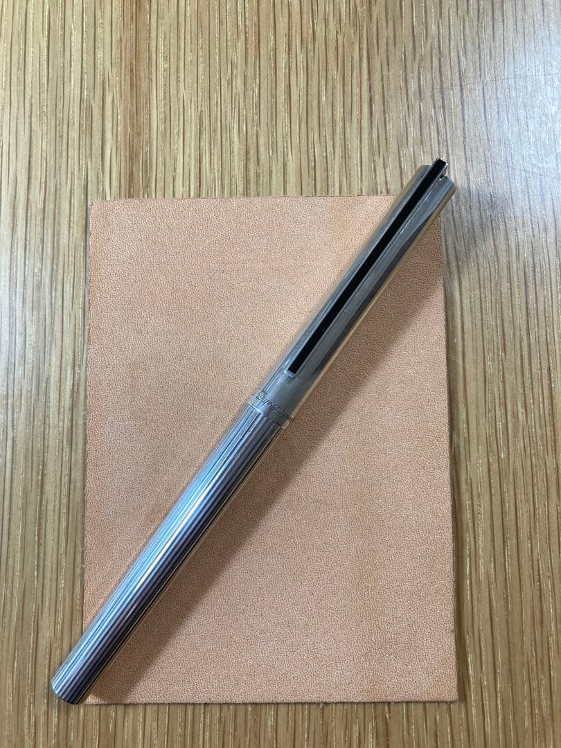 エス•テー•デュポン　クラシック　万年筆　ef スターリングシルバー