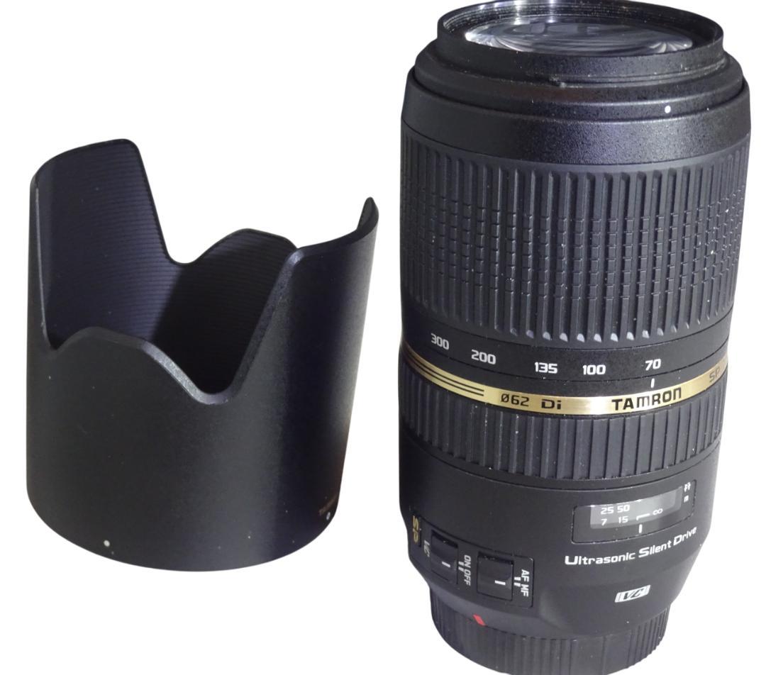 レンズ(ズーム) Tamron SP 70-300mm F/4-5.6 Di VC USD