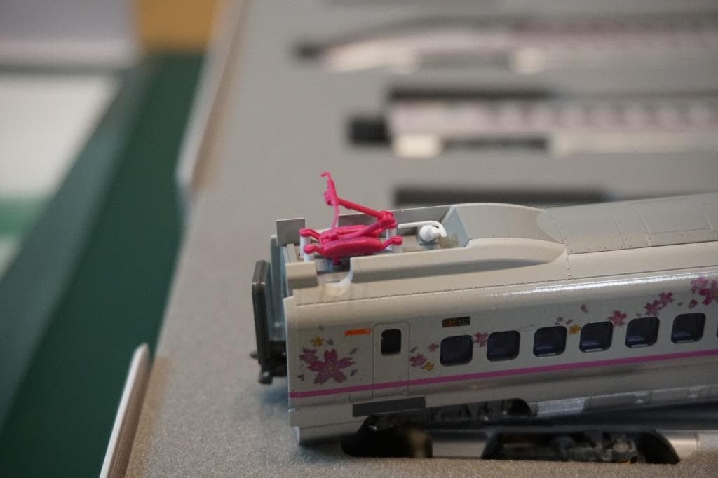 KATO E3系　秋田新幹線　30周年記念　桜ラッピング仕様　6両編成セット
