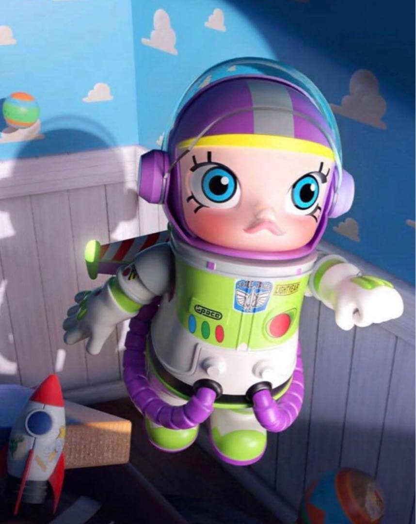 【日本未発売】ポップマート Space Molly 400% バズライトイヤー