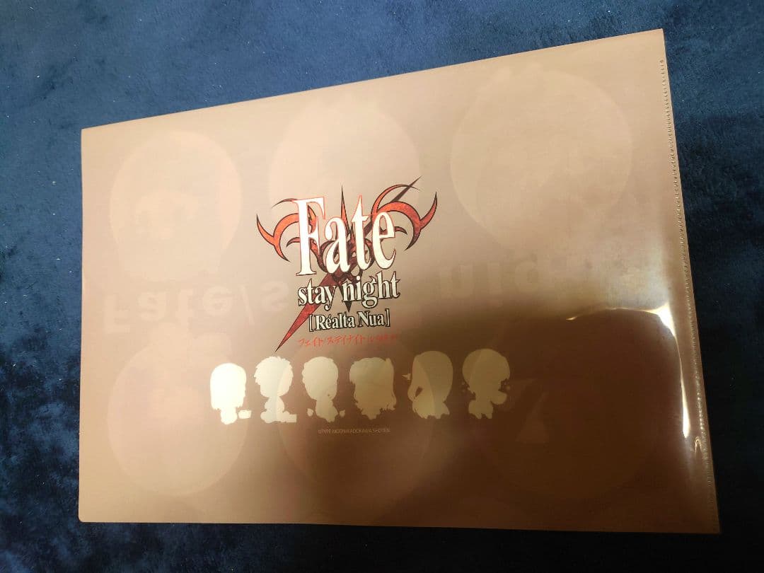 Fate stay night 原画 B3 イラスト クリアファイル