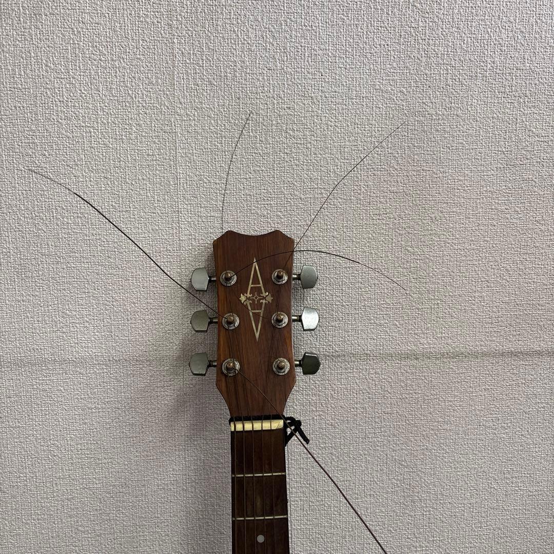 ＄アルバレス　アコースティックギター　弦切れあり