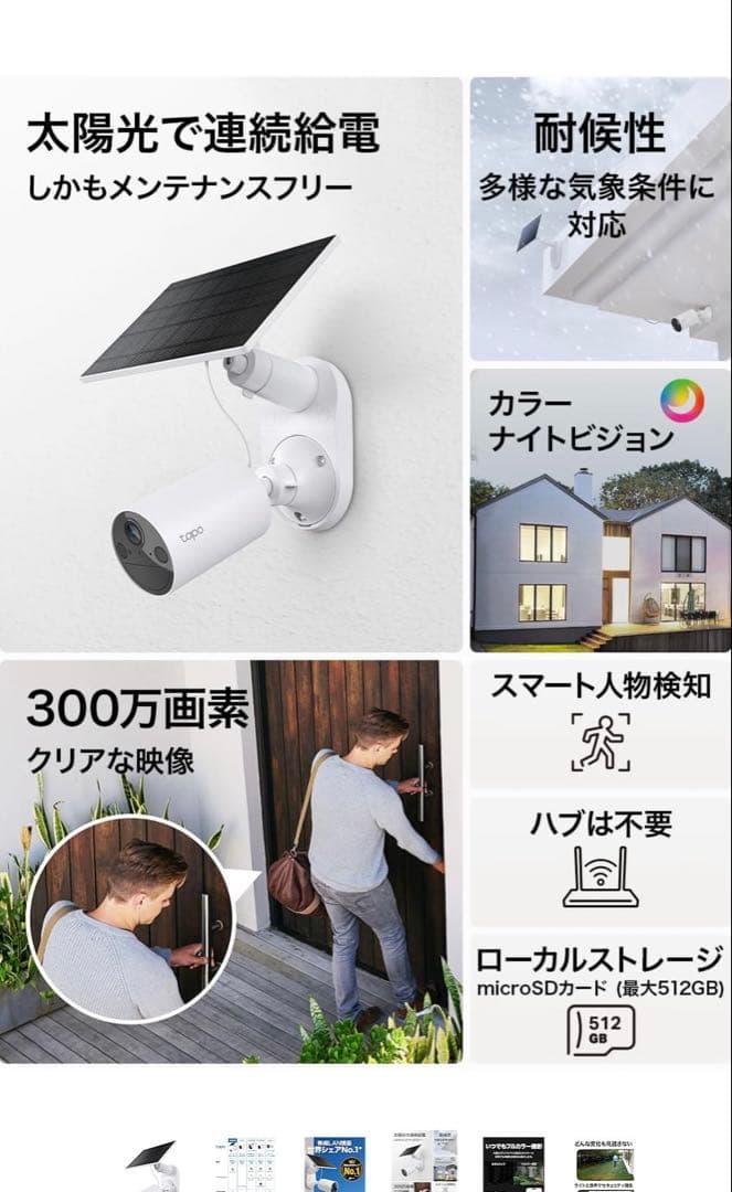 Tapo C410 KIT/A 防犯カメラ　未使用