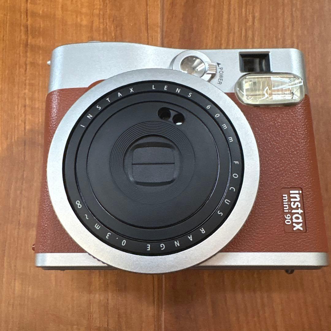 チェキ FUJIFILM instax mini 90 ネオクラシック ブラウン
