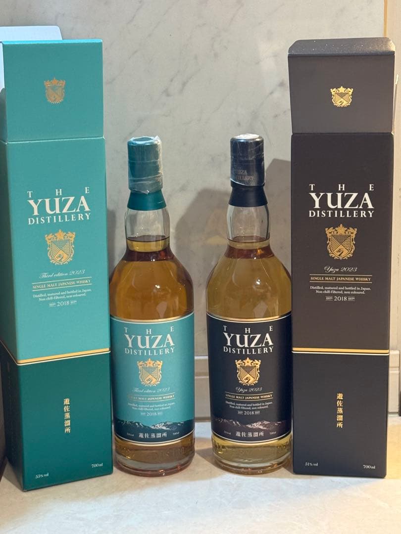 YUZAウィスキー2本