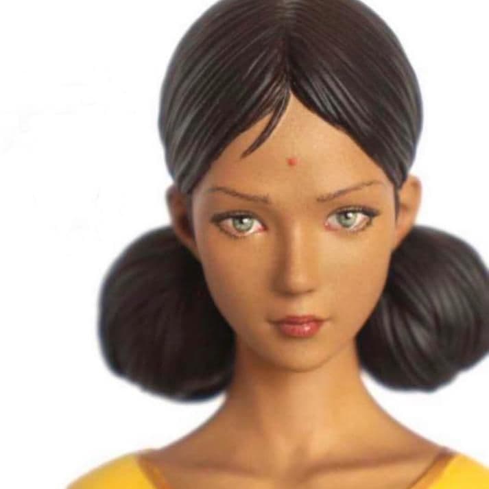 1/8スケール　アトリエイット　ララァ・スン　ガンダム　ガレージキットフィギュア