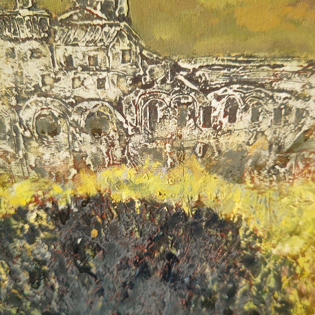 新象作家協会、木村二朗「ローマにて」８号油彩.心斎橋フジギャラリー個展作