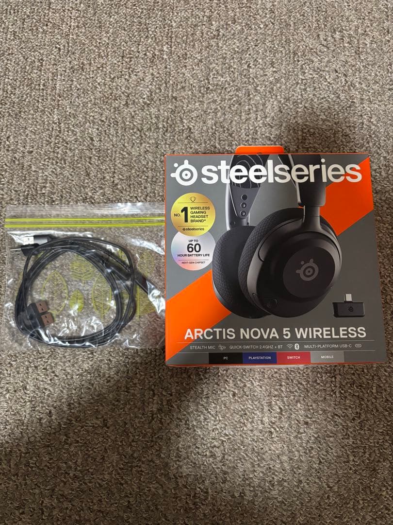 ヘッドホン SteelSeries Arctis Nova 5 Wireless