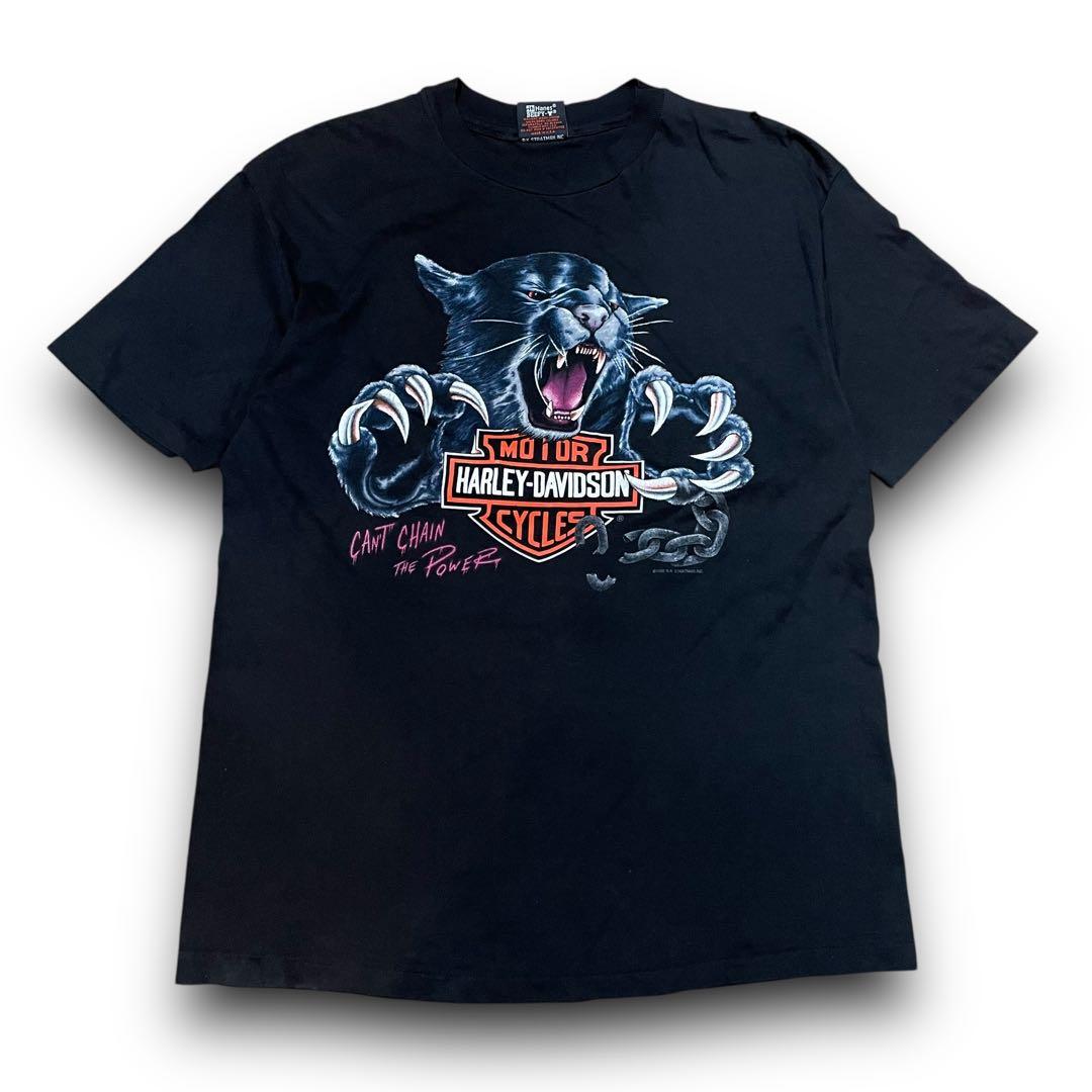 Harley Davidson カニエ・ウェスト着用 パンサー Tシャツ