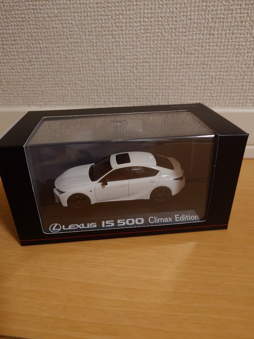 京商　Lexus IS 500 Climax Edition ホワイト