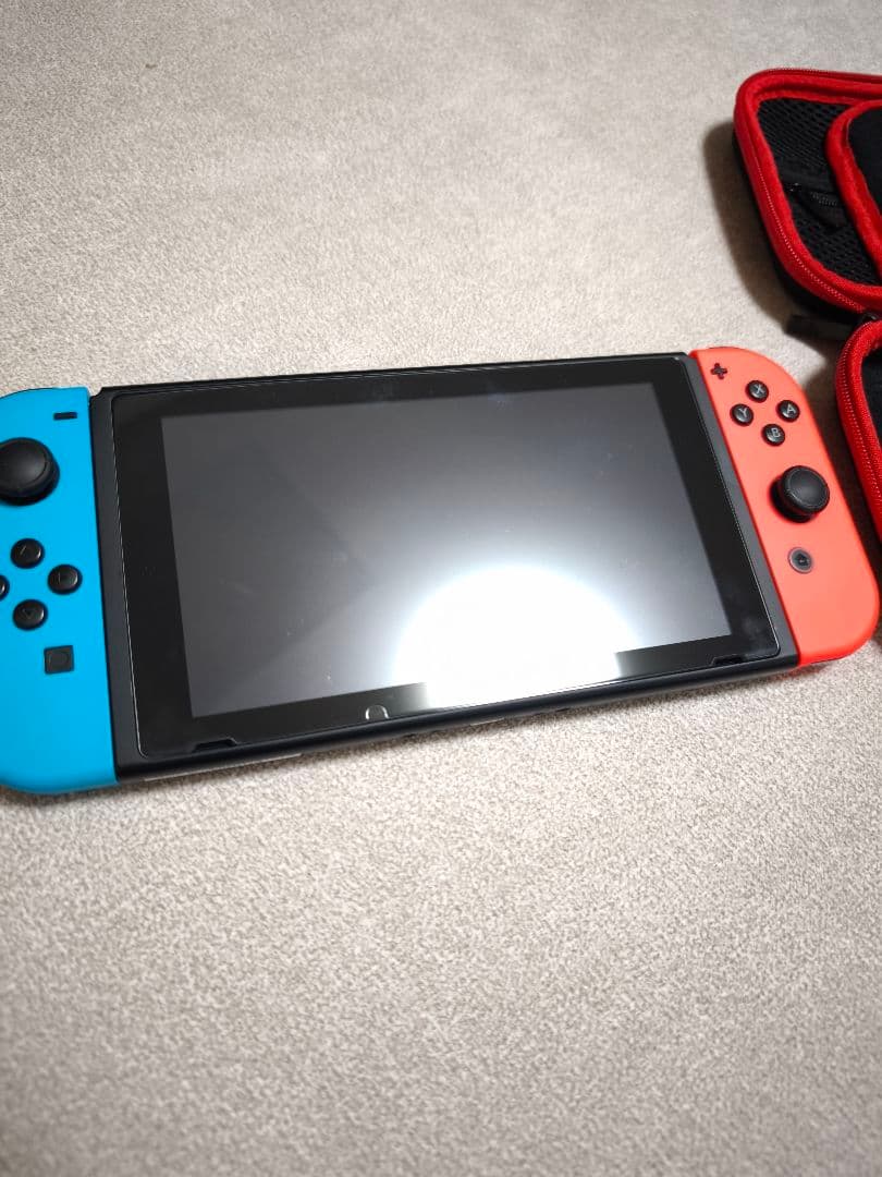 Nintendo Switch 本体 Joy-Con2個 ケース 充電器付き