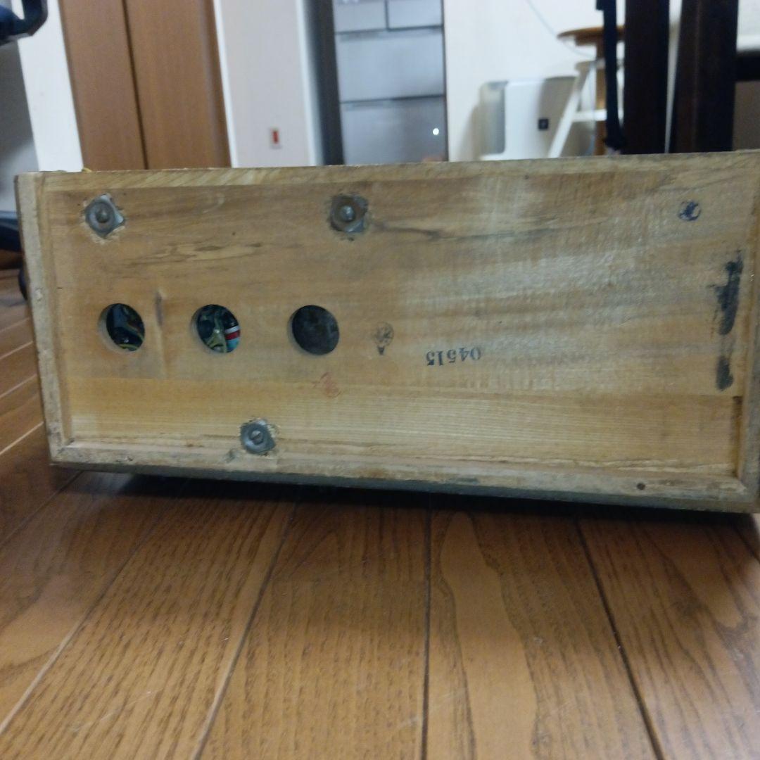 ナショナル 真空管ラヂオ 木製