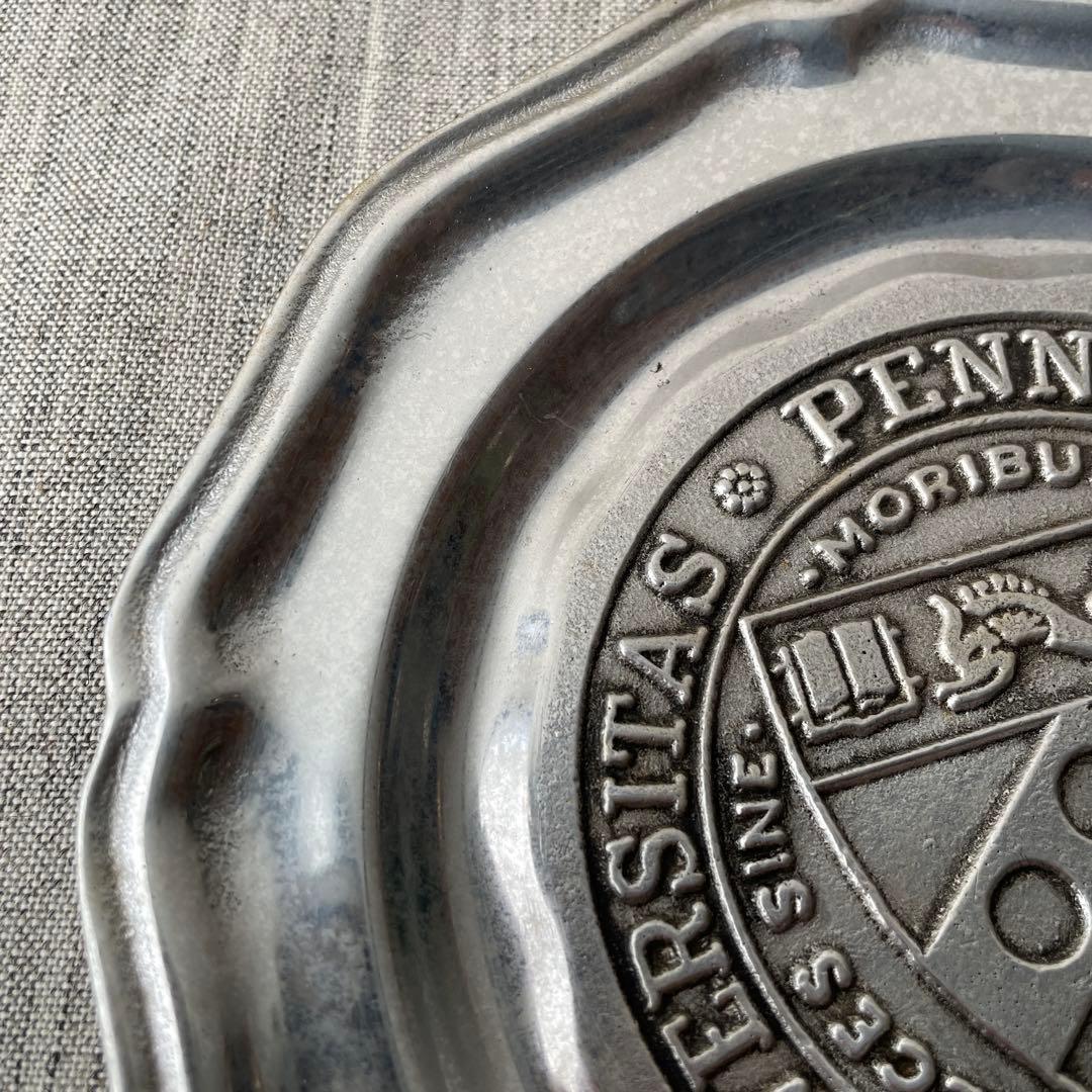 花リム　ペンシルベニア大学 校章 エンブレム ピューター　made in USA