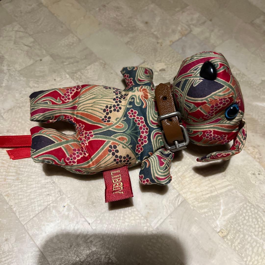 ハロッズ 限定　リバティ 犬　ぬいぐるみ