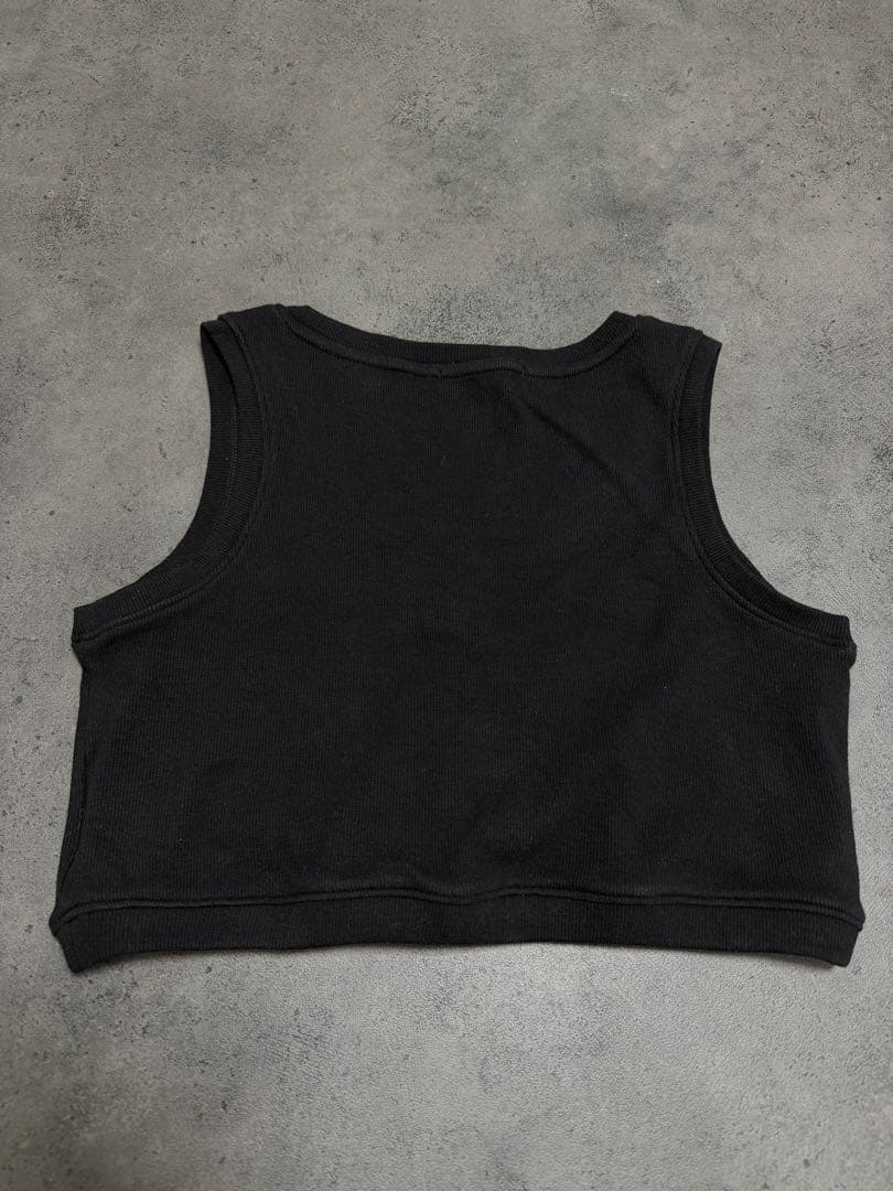 LOEWEロエベ ベアトップ タンクトップ ハーフトップ 黒