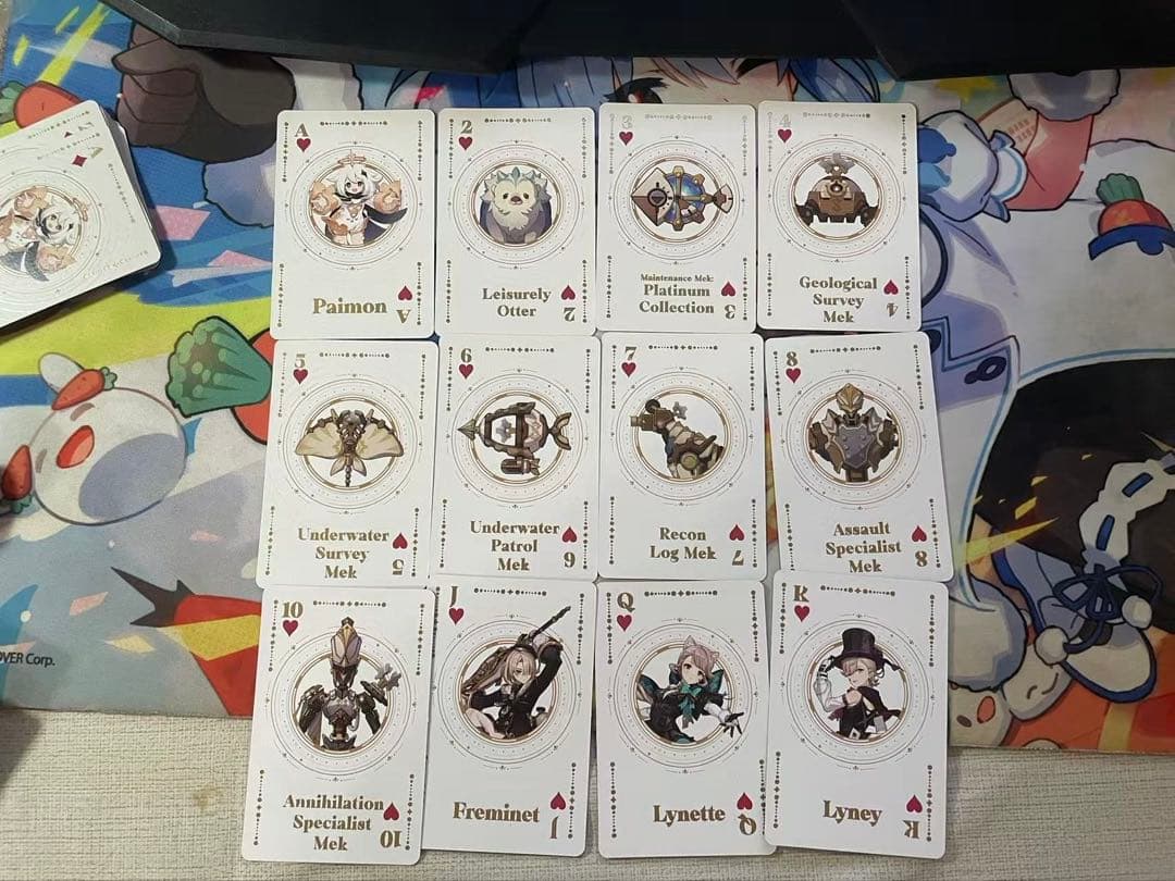 【稀少】原神　アメリカ　NYCC2023限定　　トランプワンセット