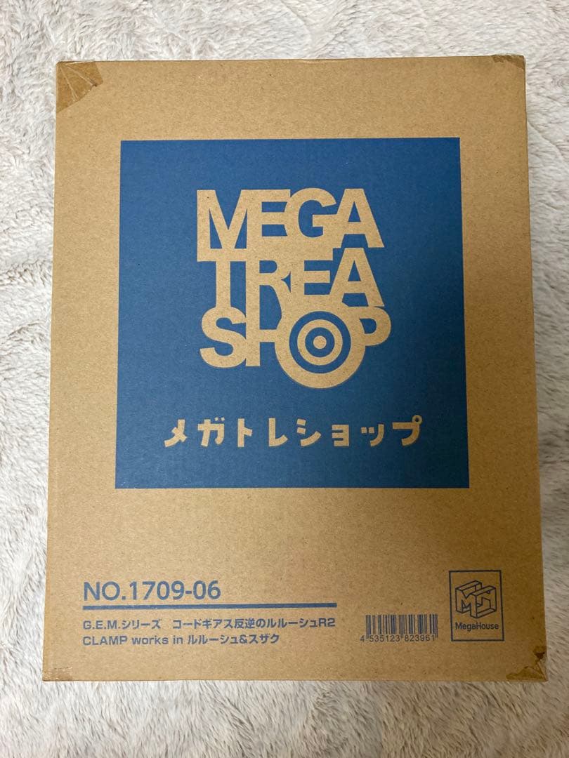 箱ありメガハウス　コードギアス　フィギュア ルルーシュ　スザク