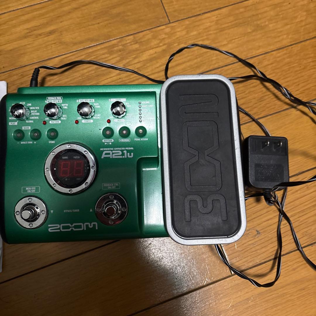 値下げ！ZOOM A2.1u アコースティックエフェクトペダル