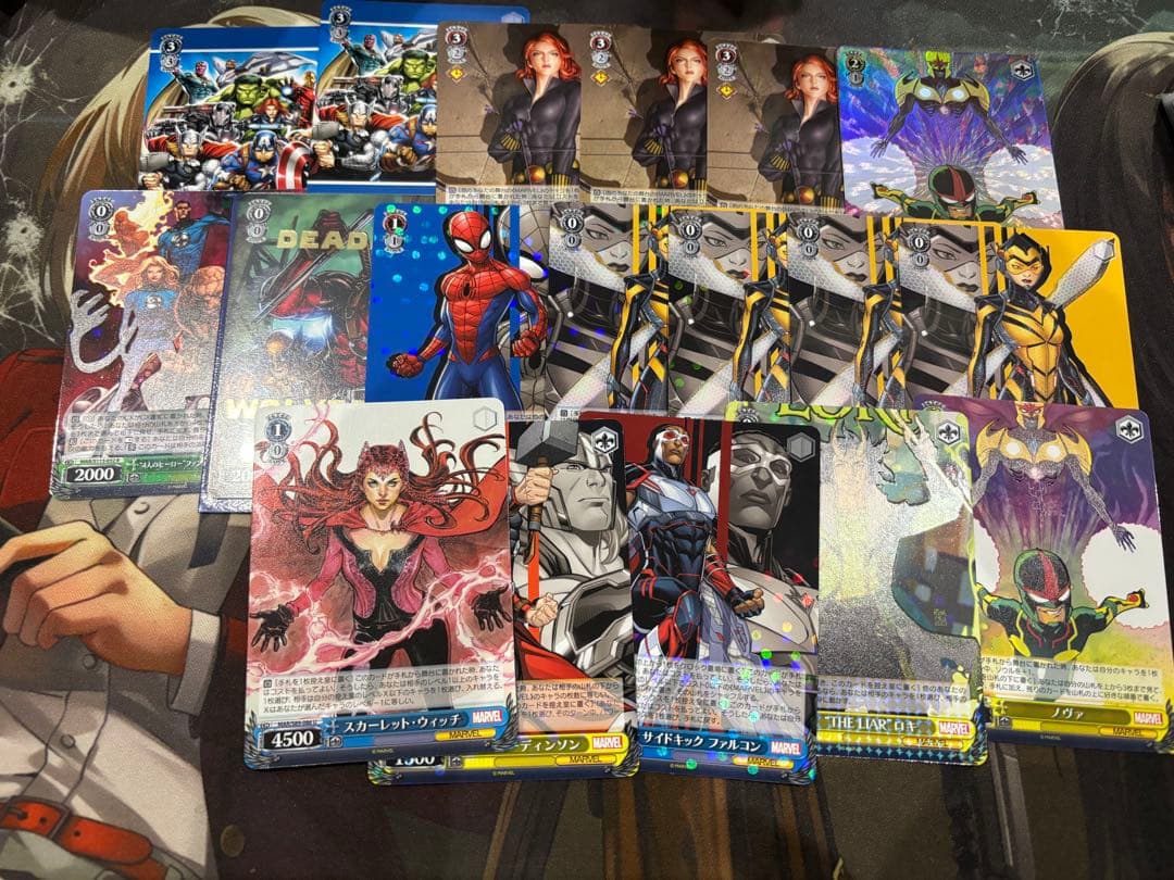 WS marvel 8門　デッキ+パーツ
