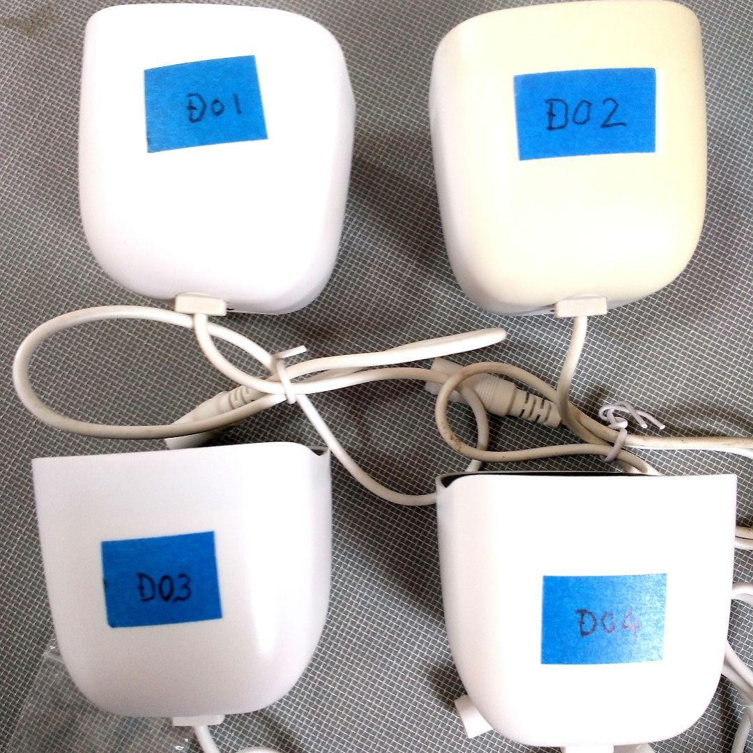 防犯カメラ４台セット 屋外防水 遠隔監視＆暗視撮影 H.265圧縮技術 説明書付