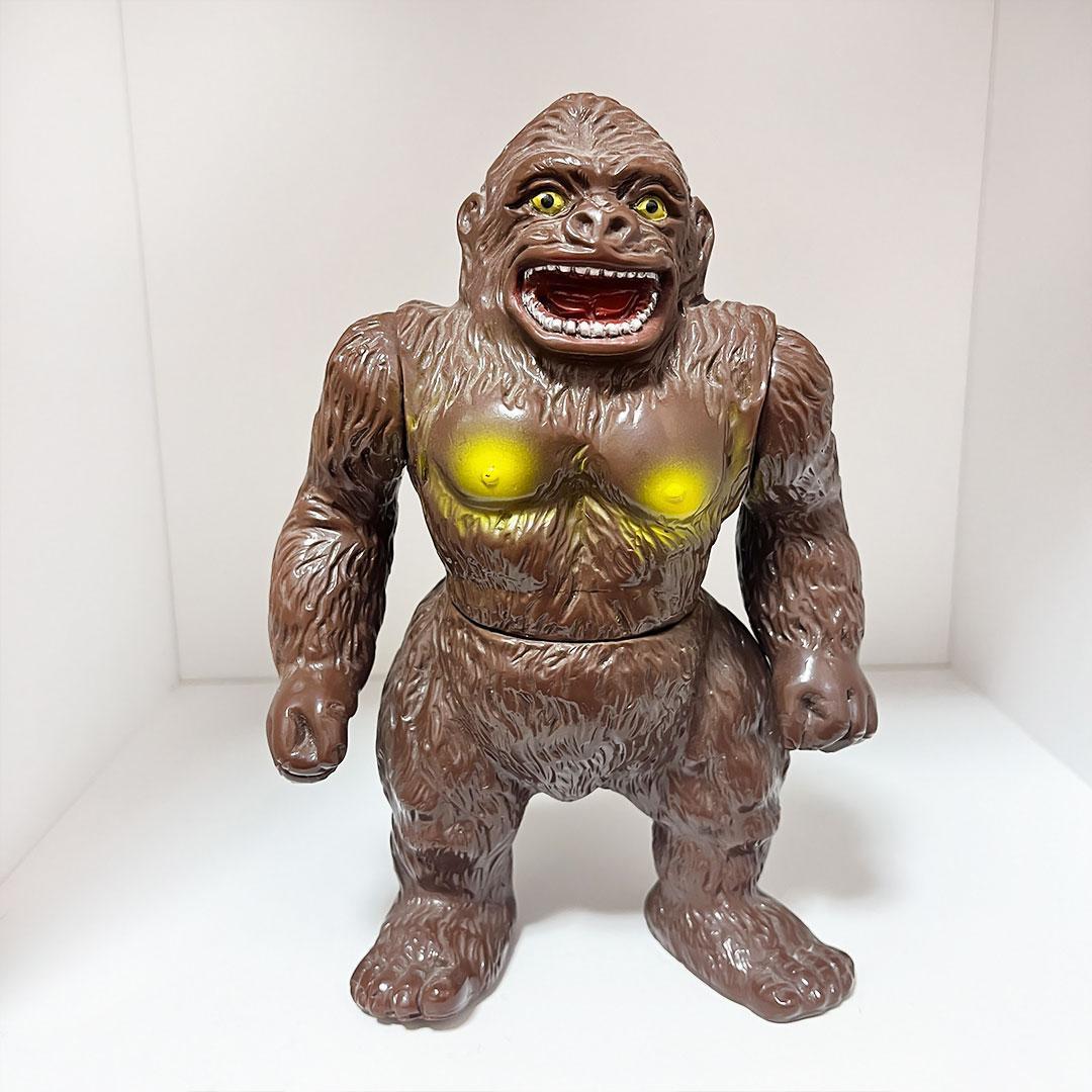 マルサン ウルトラ怪獣シリーズ ジャイアントゴリラ 1997年 復刻 怪獣新聞