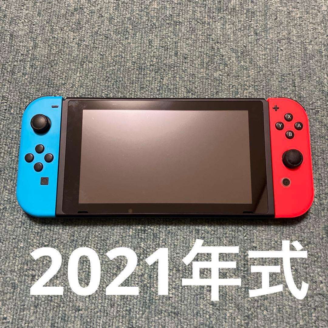 Nintendo Switch 本体 動作確認済　青/赤　ジョイコンジャンク