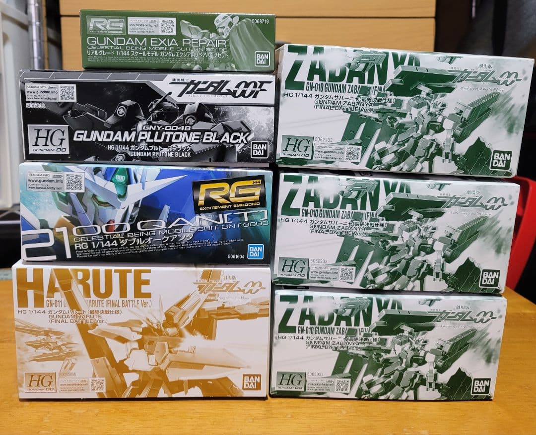 機動戦士ガンダム00シリーズ　ガンプラ　セット　HG RG