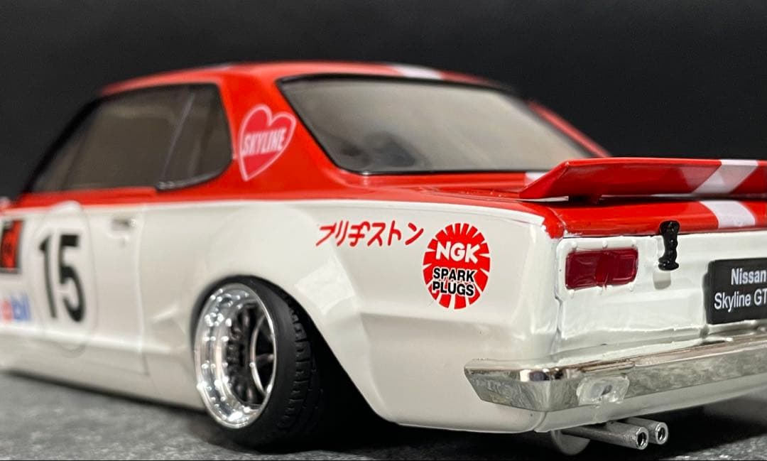1/24 アシェット 国産名車 スカイライン GT-R ハコスカ改 カスタムカー