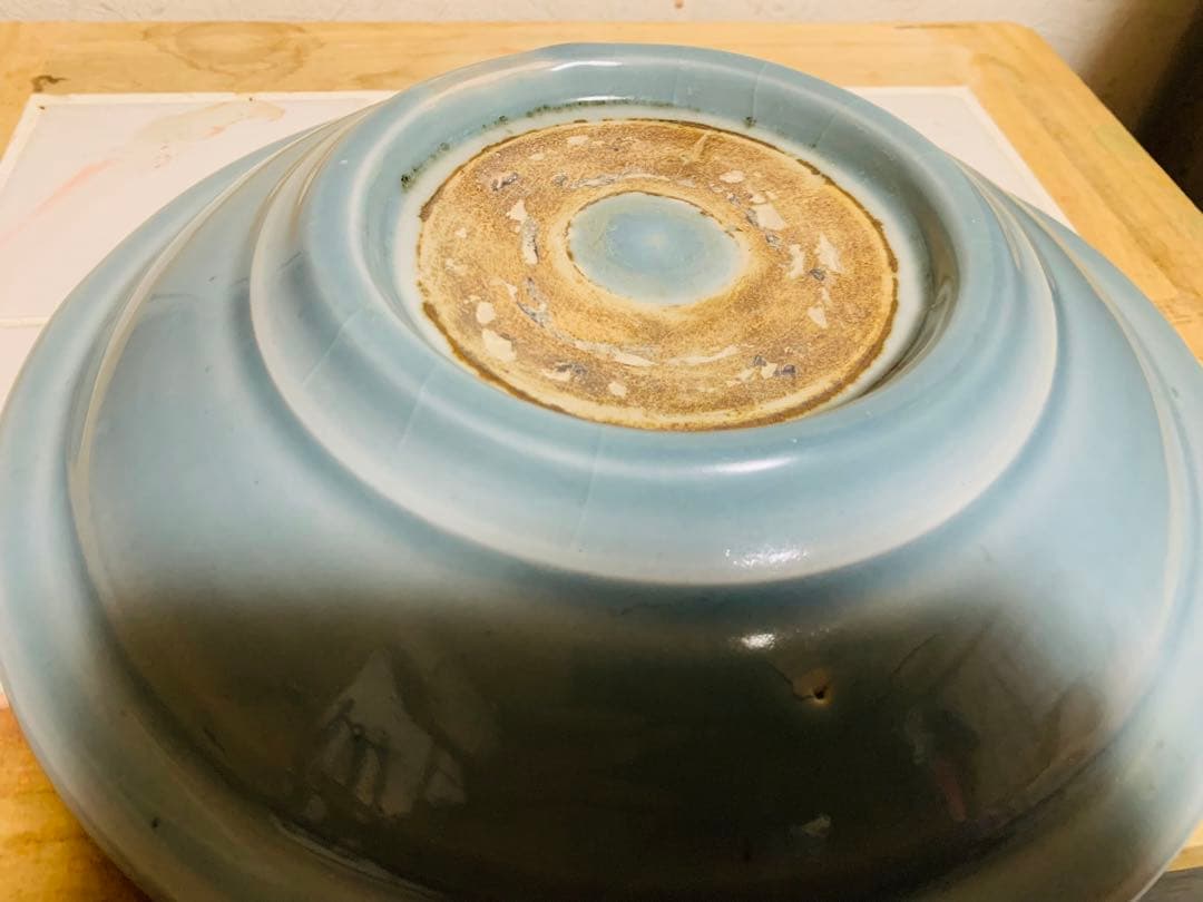 中国七官青磁大皿