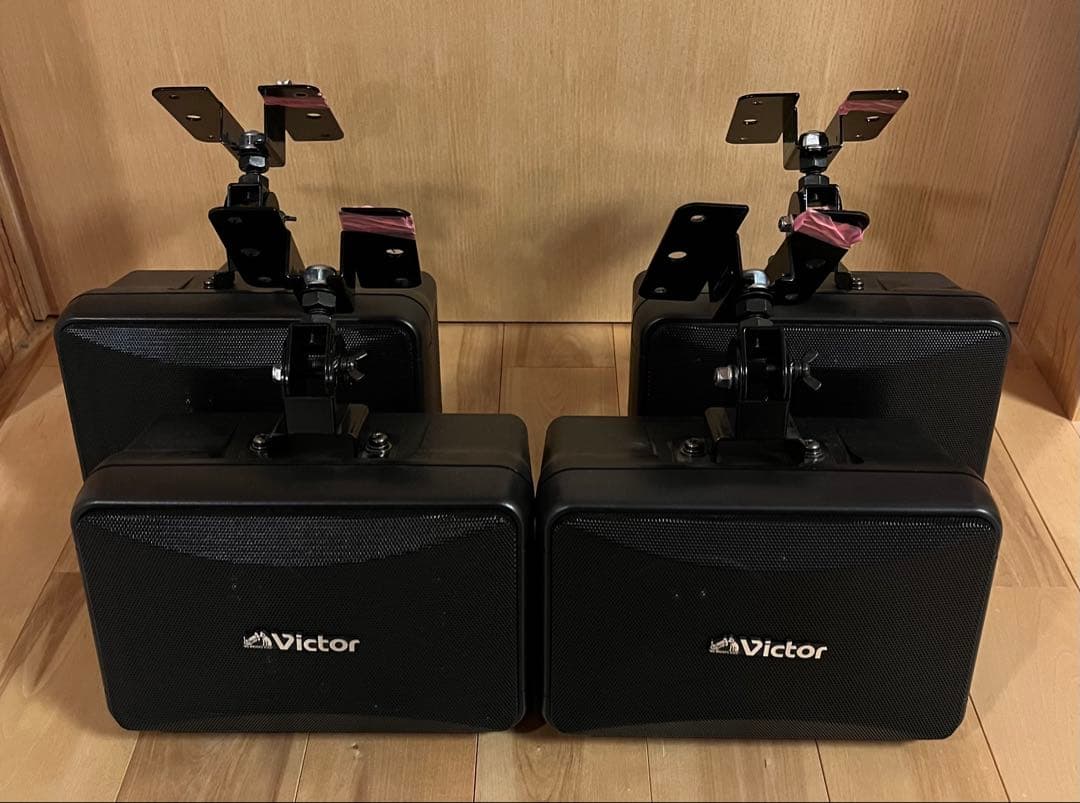 Victor PS-S10B コンパクトスピーカー 4セット