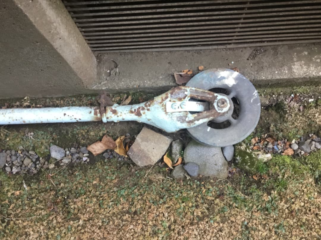 江ノ電　集電用　ポール　⚠️注　現地渡し　場所　東京都杉並区