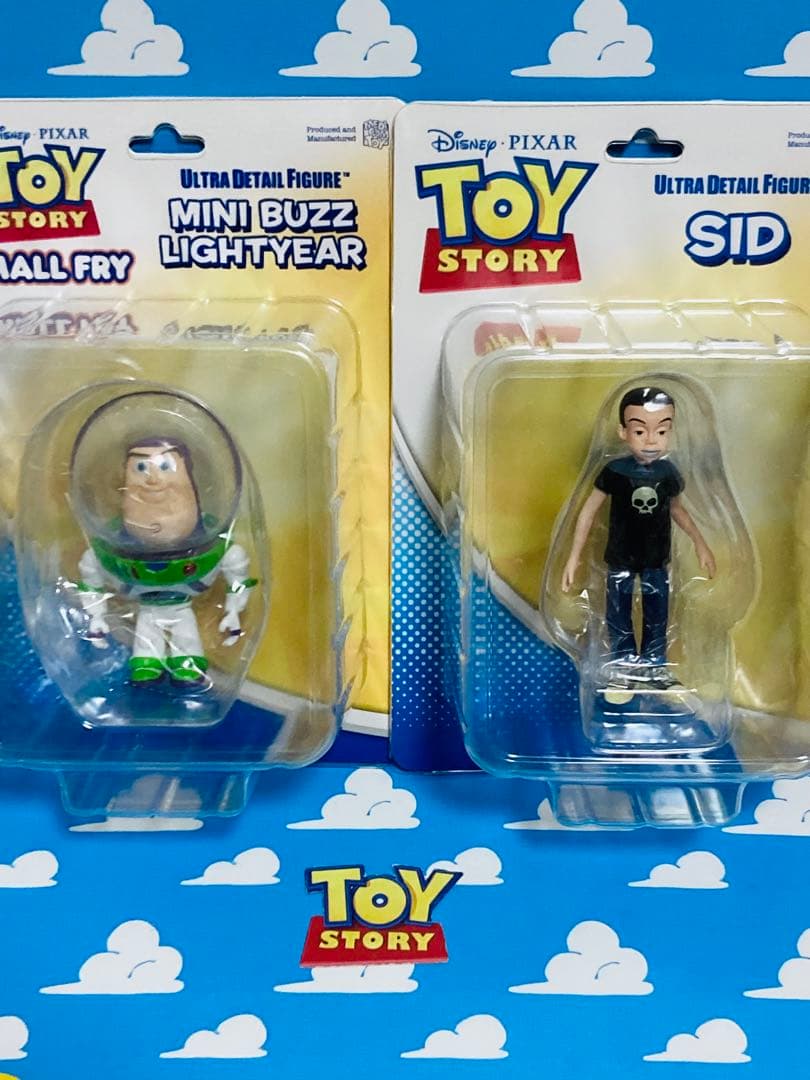 トイストーリー　udf フィギュア　シド・ミニバス・ニセモノバズ　希少　レア