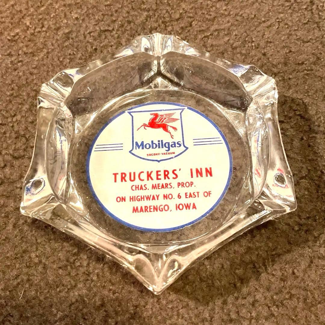 モービルガス灰皿 モービルノベルティ灰皿 モービルガソリンノベルティ灰皿