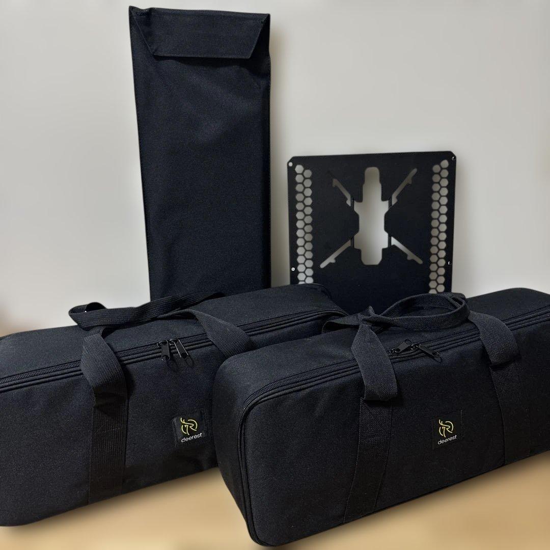 む*ん様 【最終値下げ】ディーレスト 3ユニットテーブルUnBox フラットバー