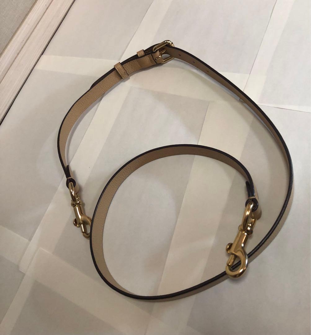 COACH カラーブロック チャニング ベージュショルダーバッグ 2way