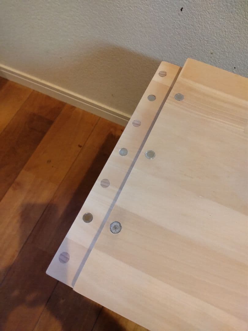 木製　ハンドメイド　オーダー　テーブル　サイドテーブル　スライド　棚　水槽台