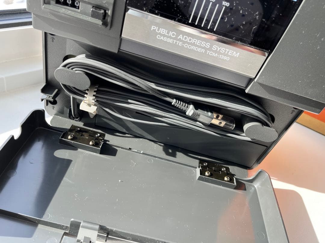 SONY カセットテープレコーダー TCM-1390 録音再生機　拡声機能　美品