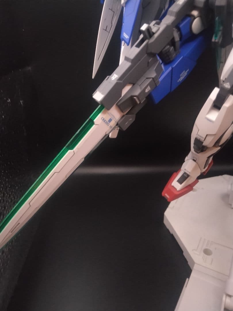 MG ガンプラ　ダブルオーライザー　台座付　説明書付「表紙なし」